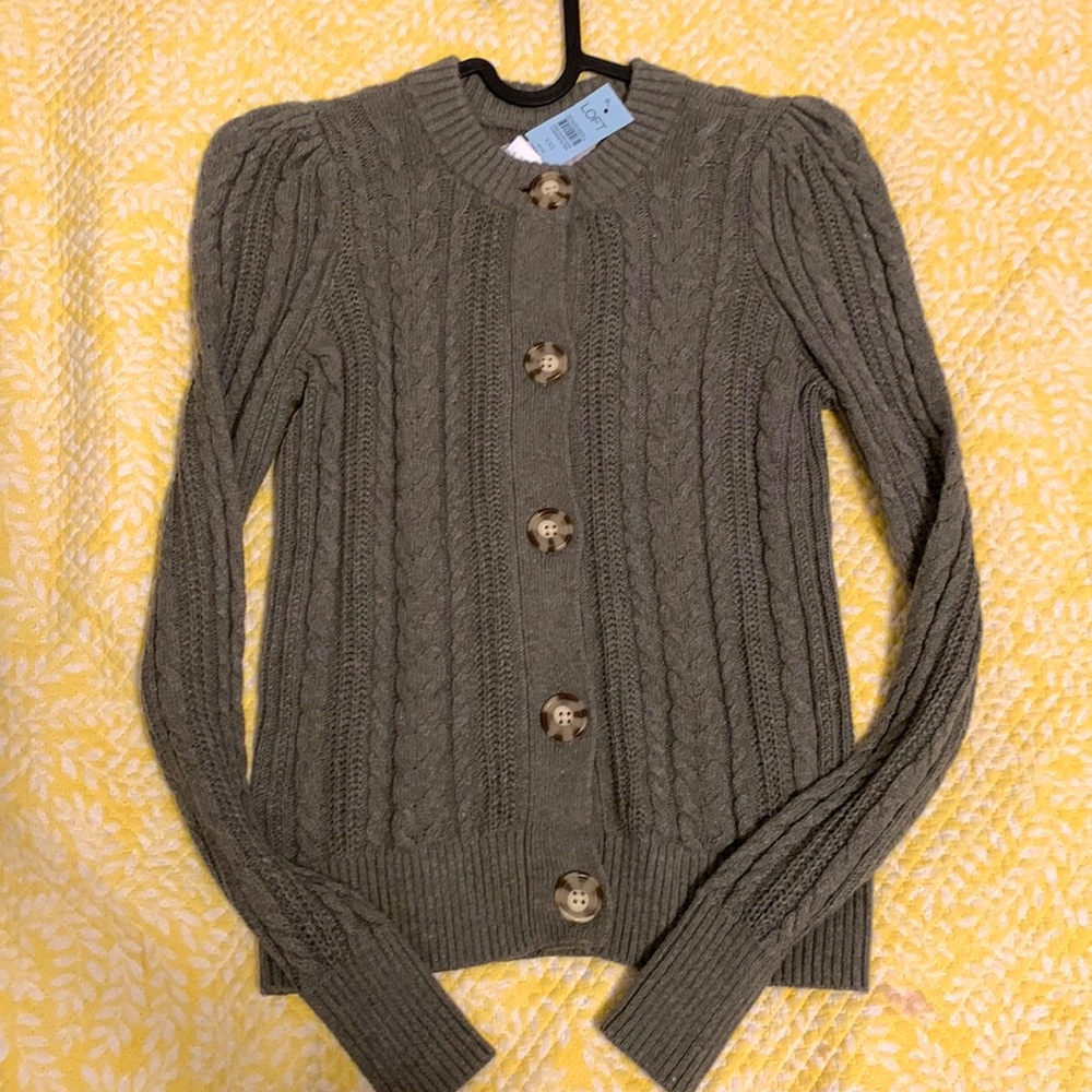 Loft Button Up Sweater